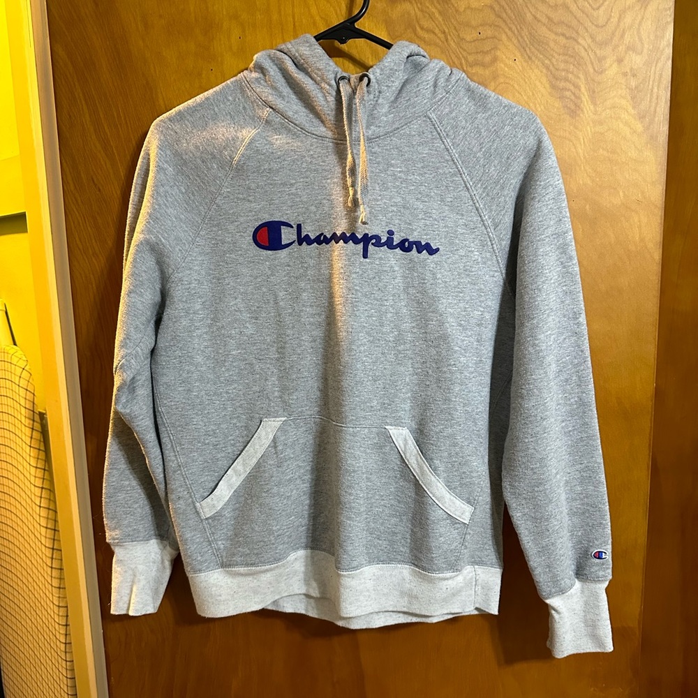 Women’s Grey Champion Hoodie Size S